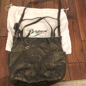 Brighton brown leather shoulder or cross body bag